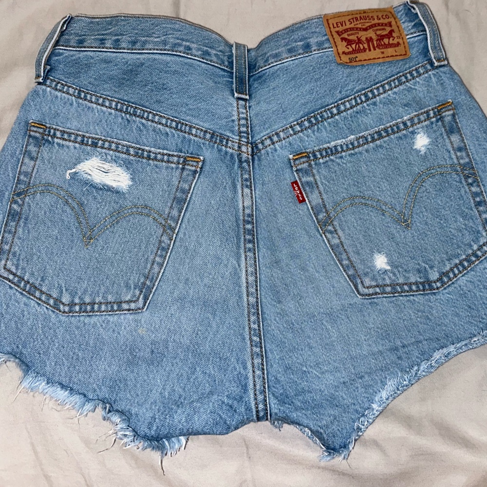 Levi’s 501 High Rise Jean Shorts